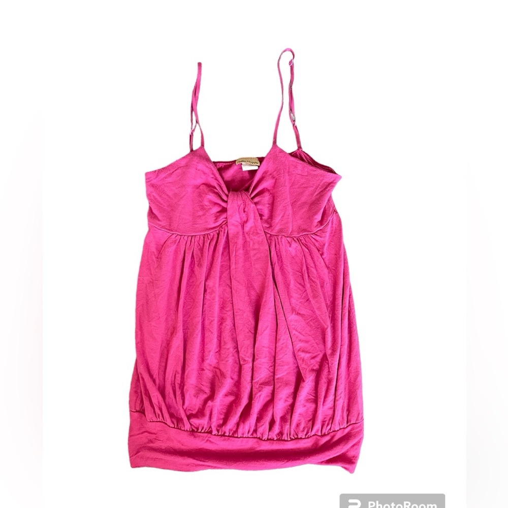 Y2K Styled Hot Pink Tank Top
